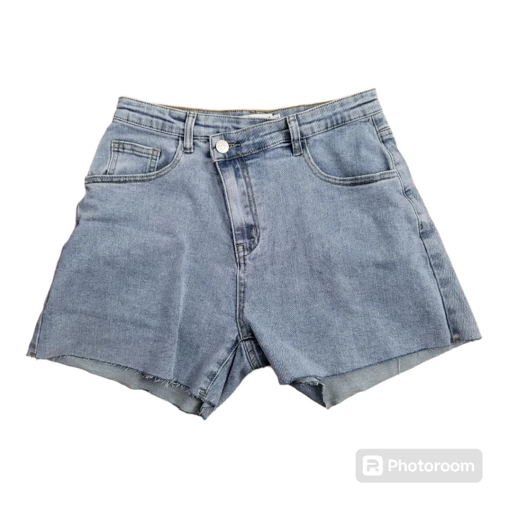 💕Genleck high waisted mom shorts‎